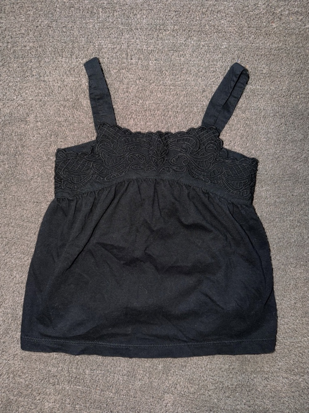 Baby GAP 3T Toddler Girl Black Top